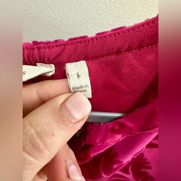 Soft Surroundings Reesha Velvet Top Size Large - Picture 7 of 12